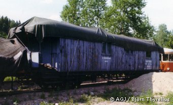 V�xj� hj�lpvagn Bgv 613 i Anten. Foto Bj�rn Thyrelius