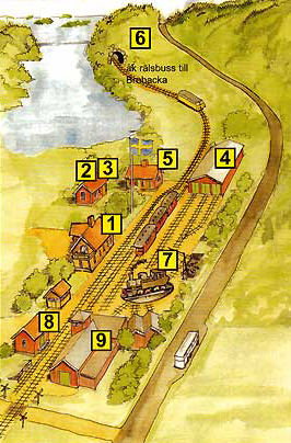 Karta över Anten